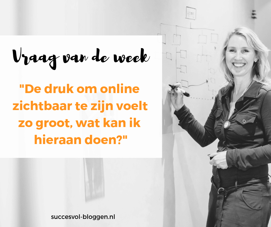 Vraag van de week | Succesvol-Bloggen.nl | content | onlinecommunicatie